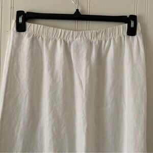 Hot Cotton White A-Line Skirt